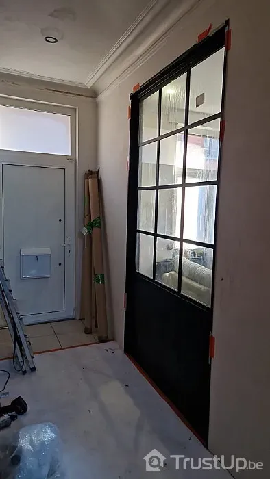 porte coulissante en metal